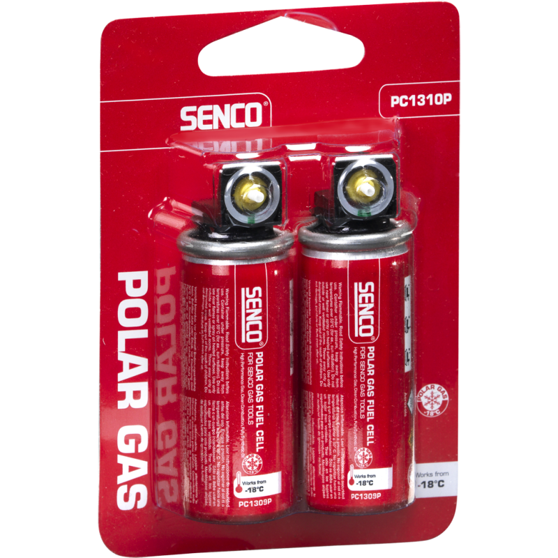 Cartouches de gaz polar Senco 18gr blister