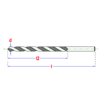 Mèches métal acier forgé HSS